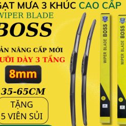 Gạt Mưa Ô Tô 3 Khúc BOSS Cao Cấp, Phiên Bản Nâng Cấp, Lắp Vừa Hầu Hết Các Dòng Xe