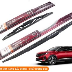 Gạt Mưa Ô Tô OSRAM Tiêu Chuẩn Kích Thước 14” – 28” Cho Honda, Vinfast, Toyota, Kia