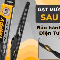 Gạt Mưa Sau Xe Ô Tô TRIPPY Chính Hãng, Kính Sau Kính Hậu Gạt Sạch, Êm Ái, Không Vệt