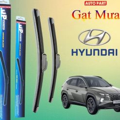 Gạt Mưa Xe HYUNDAI i10, Elantra, Sonata, Accent, SantaFe, Tucson, Stargazer, Kona Xương Mềm Silicone
