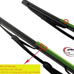 Gạt Mưa Xe Ô Tô Chevrolet Spark, Trailblazer, Cruze, Captiva, Aveo Khung Sắt, Lưỡi Silicon