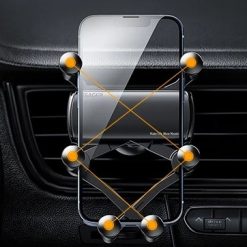 Giá Đỡ Điện Thoại Ô Tô Essager Touareg, Kẹp Cửa Gió Điều Hòa Trọng Lực Kim Loại Chắc Chắn