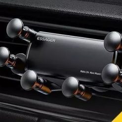 Giá Đỡ Điện Thoại Ô Tô Essager Touareg, Kẹp Cửa Gió Điều Hòa Trọng Lực Kim Loại Chắc Chắn