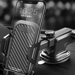 Giá Đỡ Điện Thoại Ô Tô Xoay 360 Độ Đa Năng, Kẹp Chắc Chắn, Gắn Đa Vị Trí