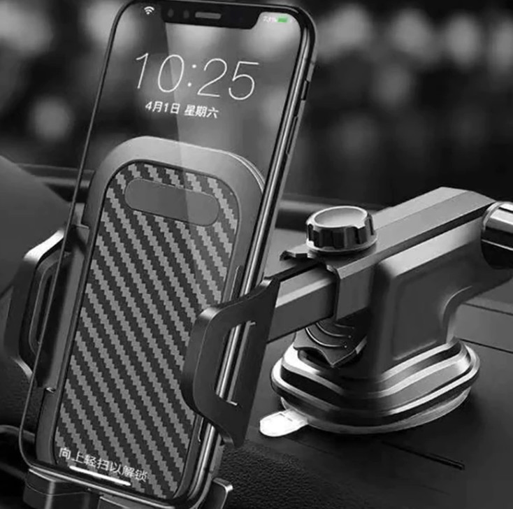 Giá Đỡ Điện Thoại Ô Tô Xoay 360 Độ Đa Năng, Kẹp Chắc Chắn, Gắn Đa Vị Trí