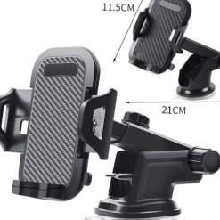 Giá Đỡ Điện Thoại Ô Tô Xoay 360 Độ Đa Năng, Kẹp Chắc Chắn, Gắn Đa Vị Trí