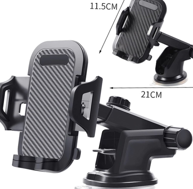 Giá Đỡ Điện Thoại Ô Tô Xoay 360 Độ Đa Năng, Kẹp Chắc Chắn, Gắn Đa Vị Trí