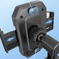 Giá Đỡ Điện Thoại Trên Ô Tô Xoay 360 Độ, Kẹp Hút Chân Không, Gắn Taplo, Kính Lái & Cửa Gió Điều Hòa