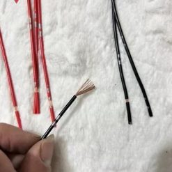 Giắc Còi Lõi Đồng Có Dây, Chân Giắc Điện Dẹp Cao Cấp