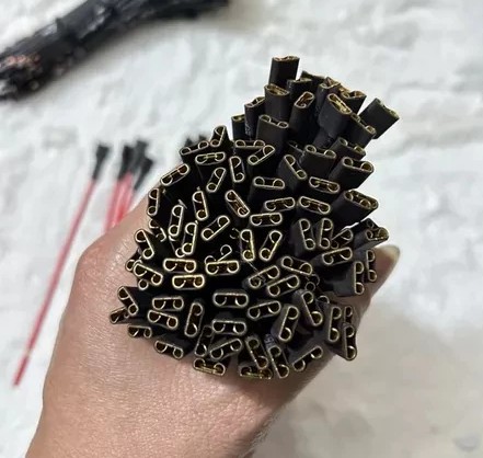 Giắc Còi Lõi Đồng Có Dây, Chân Giắc Điện Dẹp Cao Cấp