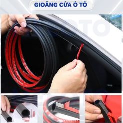Gioăng Cao Su Chữ D 3M Dán Cửa Ô Tô, Giải Pháp Chống Ồn, Chống Bụi, Giảm Va Đập