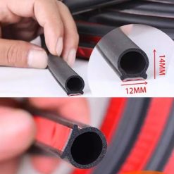 Gioăng Cao Su Chữ D Ốp Dán Viền Ô Tô, Chống Ồn, Chống Bụi & Tăng Độ Kín Cho Xe