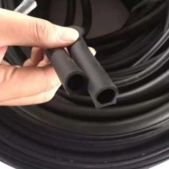 Gioăng Cao Su D To 15 × 15 mm, Chống Ồn, Cách Âm, Chống Rung Hiệu Quả Cho Mọi Loại Cửa