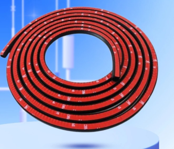 Gioăng Chữ D Dán Cửa Ô Tô Keo 3M, Giảm Ồn, Chống Bụi, Bịt Khe Cửa Hiệu Quả