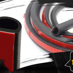 Gioăng Cửa Ô Tô Chữ D, Ron Cao Su 3M Chống Ồn, Chống Bụi, Giảm Va Đập Cho Cửa Xe Hơi