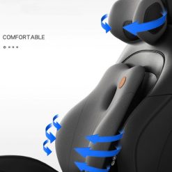 Gối Massage Xe Ô Tô 9D Tựa Đầu & Tựa Eo Hỗ Trợ Cổ, Cột Sống, Giảm Đau Lưng Khi Lái Xe Đường Dài