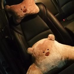 Gối Tựa Đầu Dựa Cổ Ô Tô Xe Hơi Văn Phòng Trang Trí Nội Thất Dễ Thương