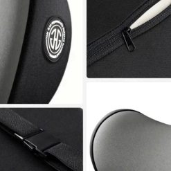 Gối Tựa Đầu Dựa Lưng Trên Xe Ô Tô AWESOME Đệm Cao Su Non Thoáng Khí Dễ Chịu Khi Lái Xe