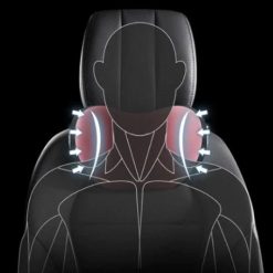 Gối Tựa Đầu Dựa Lưng Trên Xe Ô Tô AWESOME Đệm Cao Su Non Thoáng Khí Dễ Chịu Khi Lái Xe