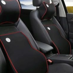 Gối Tựa Đầu, Gối Tựa Lưng Ghế Ô Tô Cao Su Non Nỉ Cao Cấp Chống Đau Mỏi Khi Lái Xe & Làm Việc Văn Phòng