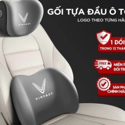 Gối Tựa Đầu & Gối Tựa Lưng Xe Ô Tô Công Thái Học In Logo Hãng Xe Benstore