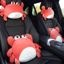 Gối Tựa Đầu Hình Bé Thú Dễ Thương Gắn Ghế Ngồi Xe Hơi Bảo Vệ Cổ Tiện Lợi