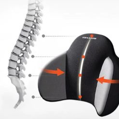 Gối Tựa Đầu Ô Tô Công Thái Học Và Gối Tựa Lưng Cao Su Non Cao Cấp Thương Hiệu Carcare