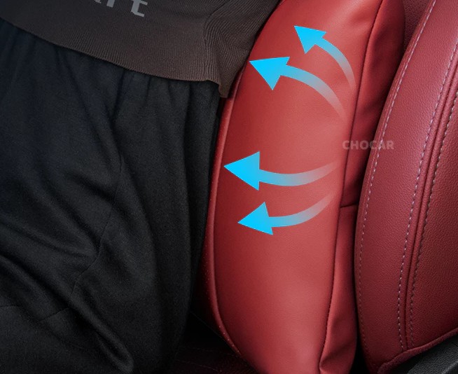 Gối Tựa Đầu & Tựa Lưng Cho Xe Ô Tô Da Nappa Chocar S-class