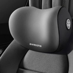 Gối Tựa Đầu & Tựa Lưng Ô Tô Cao Su Non Êm Ái, Thư Giãn, Giảm Mỏi Khi Lái Xe Dài