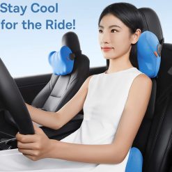 Gối Tựa Đầu Xe Hơi Baseus Cao Su Non, Thiết Kế Tiện Dụng, Tối Ưu Sự Thoải Mái