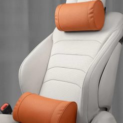 Gối Tựa Đầu Xe Ô Tô Cao Cấp Da Nappa Kê Cổ, Tựa Lưng Và Hỗ Trợ Thắt Lưng Hoàn Hảo