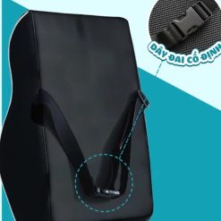 Gối Tựa Lưng Cao Su Non Cao Cấp CECILA Cho Dân Văn Phòng & Lái Xe Chuẩn Công Thái Học