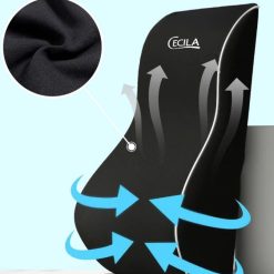 Gối Tựa Lưng Cao Su Non CECILA Giảm Đau Mỏi Cho Dân Văn Phòng & Người Lái Xe Ô tô