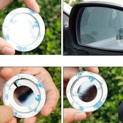 Gương Cầu Lồi Gắn Kính Chiếu Hậu Ô tô, Xóa Điểm Mù, Xoay 360 Độ, Tự Tin Khi Lái Xe