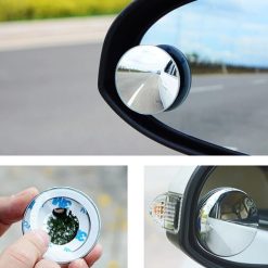 Gương Cầu Lồi Gắn Kính Hậu Ô Tô Xoay 360°, Xóa Điểm Mù Hiệu Quả Cho Mọi Dòng Xe