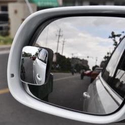 Gương Cầu Lồi Mini Xóa Điểm Mù Gắn Kính Ô Tô, Nhỏ Gọn Nhưng An Toàn