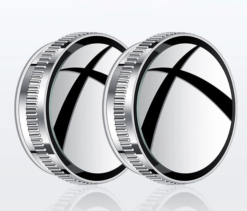 Gương Cầu Lồi Ô Tô Hít Chân Không, Tăng Tầm Quan Sát, Xóa Điểm Mù Khi Lái Xe