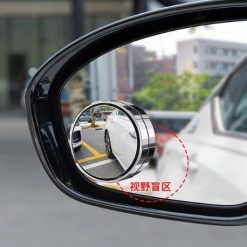Gương Cầu Lồi Ô Tô Xoay 360 Độ Keo 3M, Mở Rộng Tầm Nhìn, Xóa Điểm Mù Xe Hiệu Quả