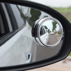 Gương Cầu Lồi Xe Ô Tô Tráng Bạc Xoay 360°, Bộ 2 Chiếc