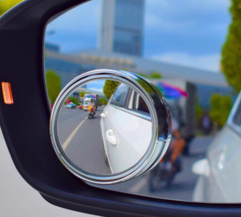 Gương Cầu Xóa Điểm Mù Ô Tô Xoay 360°, Tăng Góc Nhìn, Hạn Chế Điểm Mù, Lái Xe An Toàn