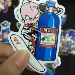 Hình Dán Nhãn Hiệu Xe Cực Ngầu, Chống Nước Vượt Trội, Nhận Thiết Kế & In Theo Yêu Cầu