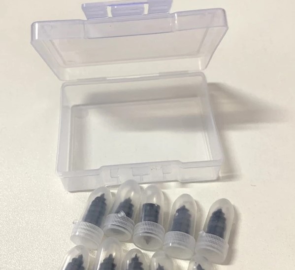 Hộp 10 Vít Vá Lốp Không Săm Cao Su Non, Vá Lốp Nhanh Cho Ô Tô, Xe Máy, Xe Tay Ga