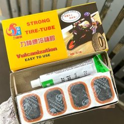 Hộp Vá Xe Đạp Xe Máy Tiện Dụng (48 Miếng / 24 Miếng) Kèm Keo Dán Chuyên Dụng