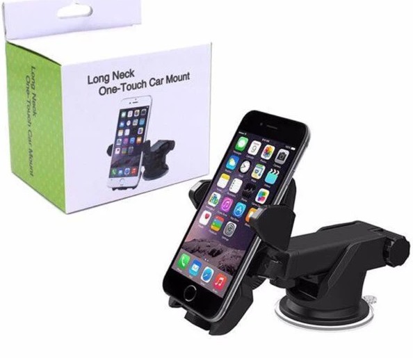 Kệ Đỡ Điện Thoại Trên Ô Tô Xoay 360 Độ, Giữ Điện Thoại An Toàn & Tiện Lợi Khi Lái Xe