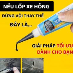 Keo Vá Lốp Ô Tô, Xe Máy 30ml Đàn Hồi Cao, Bền Chắc, Sửa Vết Nứt & Rách Lốp Hiệu Quả