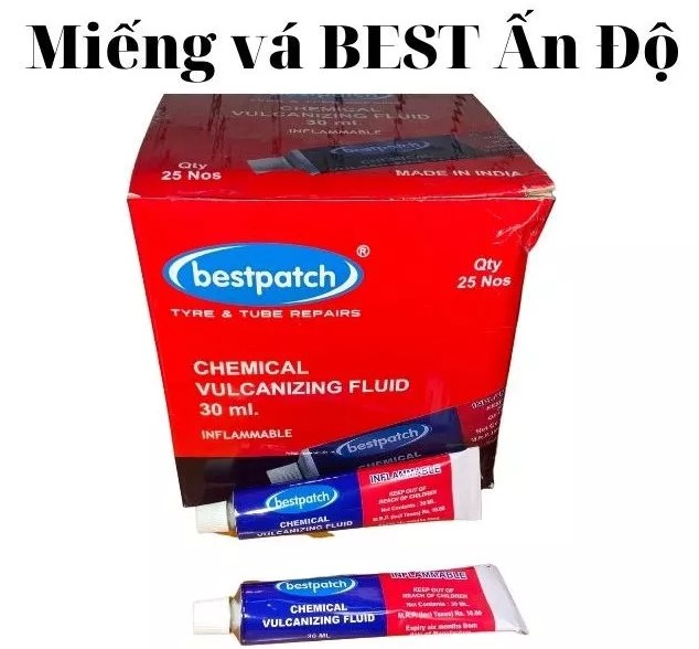 Keo Vá Săm, Vá Ruột, Vá Lốp, Vá Vỏ Xe Đạp, Xe Máy, Ô Tô Best 30ml (Nhập Khẩu Ấn Độ)
