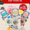 Kẹp Thơm Xe Ô Tô Yankee Candle/4Home Khuếch Tán Hương Tinh Dầu Tự Nhiên, Nhiều Mùi Hương