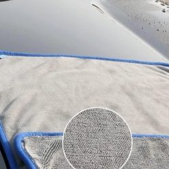 Khăn Lau Ô Tô UHero 40x40cm, Sợi Superfine Fiber 650gsm, Thấm Hút Mạnh, Chống Trầy Xước, Không Rụng Sợi