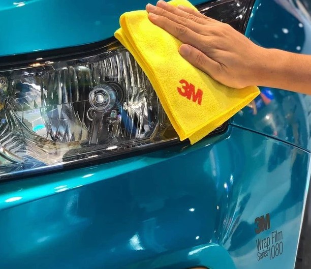 Khăn Lau Xe Hơi Microfiber Siêu Mềm 3M™ 50400 – Bảo Vệ Bề Mặt Xe, Giữ Xe Luôn Sáng Bóng