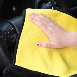 Khăn Lau Xe Microfiber 3M Cao Cấp, Siêu Thấm Hút, Không Rụng Lông Cho Ô Tô & Xe Máy